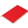 Блокнот A5 Monte с линованными страницами, красный