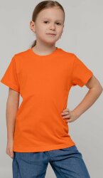 Футболка детская T-Bolka Kids, оранжевая, 10 лет