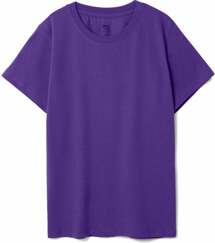 Футболка детская T-Bolka Kids, фиолетовая, 6 лет