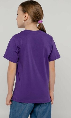 Футболка детская T-Bolka Kids, фиолетовая, 6 лет