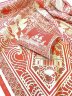 Платок Русские в моде - Русская резьба по кости