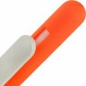 Ручка шариковая Swiper Soft Touch, неоново-оранжевая с белым