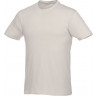  Мужская футболка Elevate Heros с коротким рукавом, светло-серый, размер 2XS (42)