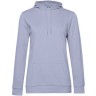 Толстовка с капюшоном женская Hoodie, лиловая, XS