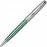  Шариковая ручка Parker Sonnet Essentials Green SB Steel CT, цвет чернил black, перо: M, в подарочной упаковке