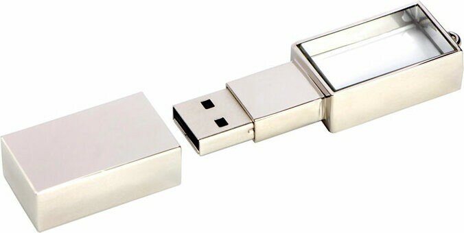 USB-флешка на 512 Mb, серебро
