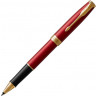  Ручка-роллер Parker Sonnet Red Intense GT, стержень: F, цвет чернил: black, в подарочной упаковке