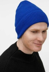 Шапка Sherst Nobilis Mono, синяя (аква)