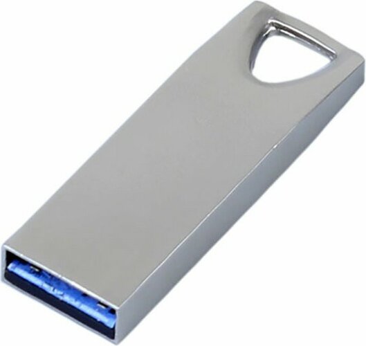 USB 3.0-флешка на 32 Гб с мини чипом, компактный дизайн, стильное отверстие для цепочки