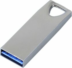 USB 3.0-флешка на 32 Гб с мини чипом, компактный дизайн, стильное отверстие для цепочки