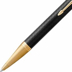 Ручка шариковая Parker IM Premium Black/Gold GT