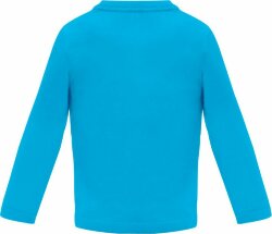 Футболка Roly Baby детская с длинным рукавом, бирюзовый, размер 18m