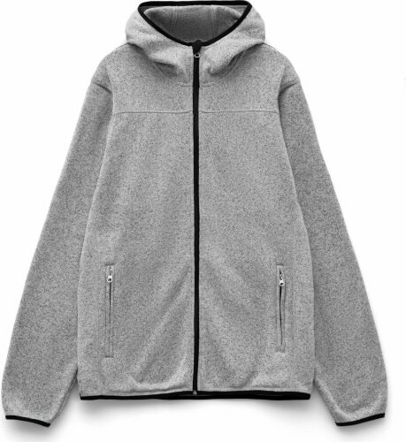 Куртка с капюшоном унисекс Gotland, серая, XXL