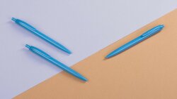 Ручка шариковая CPen Phil из антибактериального пластика, бирюзовый