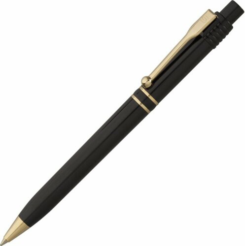 Ручка шариковая Raja Gold, черная