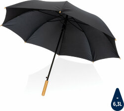 Плотный зонт Impact из RPET AWARE™ с автоматическим открыванием, d120 см