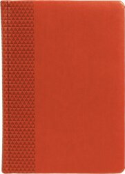 Ежедневник Prizma, недатированный, оранжевый