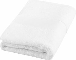 Хлопковое полотенце для ванной Charlotte 50x100 см с плотностью 450 г/м2, белый