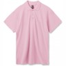 Рубашка поло мужская Sol's Summer 170, розовая, размер XS
