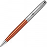  Шариковая ручка Parker Sonnet Essentials Orange SB Steel CT, цвет чернил black, перо: M, в подарочной упаковке