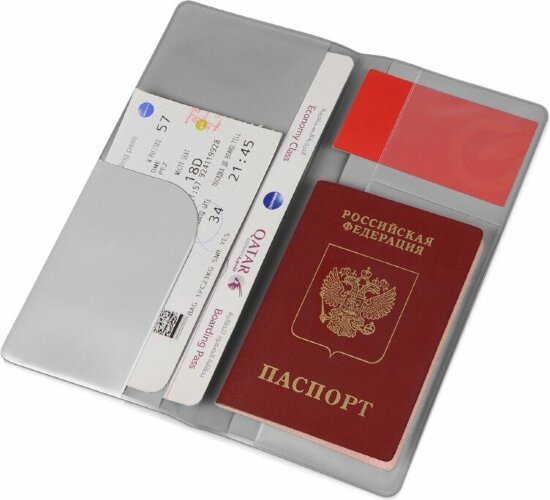 Дорожный органайзер Voyage 2.0, серебристый