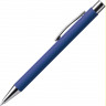 Ручка металлическая шариковая DOVER с покрытием софт-тач, королевский синий