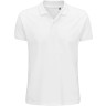Рубашка поло мужская PLANET MEN 170 из органического хлопка, белый, S