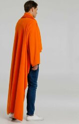 Плед с рукавами Lazybones, темно-синий