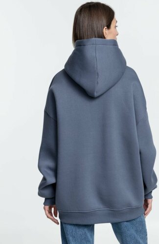 Худи Kulonga Oversize, темно-серое, XS/S