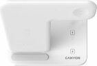 Беспроводное зарядное устройство для гаджетов 3-в-1 с технологией QI Canyon WS-303 (CNS-WCS303W), 15W, белый