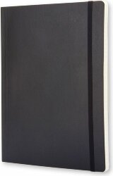 Записная книжка Moleskine Classic Soft (в линейку), ХLarge (19х25 см), черный
