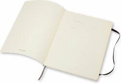 Записная книжка Moleskine Classic Soft (в линейку), ХLarge (19х25 см), черный