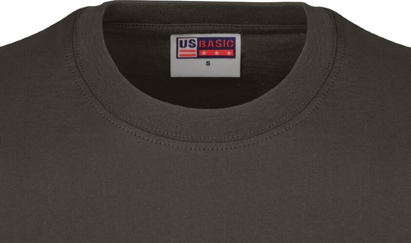 Футболка US Basic Heavy Super Club мужская, темно-серый, размер 3XL (60)