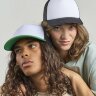 Бейсболка RAPPER-S, 5 клиньев, пластиковая застёжка, оливковый, черный, универсальный