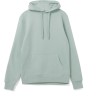 Толстовка с капюшоном унисекс Hoodie, серо-зеленая, XS