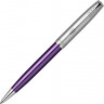  Шариковая ручка Parker Sonnet Essentials Violet SB Steel CT, цвет чернил black, перо: M, в подарочной упаковке