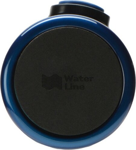 Вакуумная термокружка с кнопкой Upgrade, Waterline, тубус, темно-синий