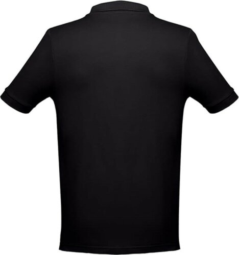 Рубашка-поло мужская TH Clothes ADAM 195, черный, размер 2XL