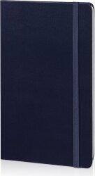 Записная книжка Moleskine Classic (в линейку) в твердой обложке, Medium (11,5x18 см), синий