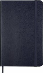 Записная книжка Moleskine Classic (в линейку) в твердой обложке, Medium (11,5x18 см), синий