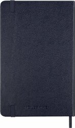 Записная книжка Moleskine Classic (в линейку) в твердой обложке, Medium (11,5x18 см), синий