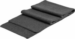 Шарф Nordkyn, серый меланж (эбонит)