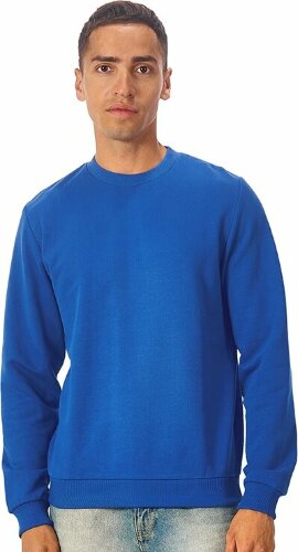 Свитшот US Basic Monaco унисекс, класический синий, размер 2XL (56)