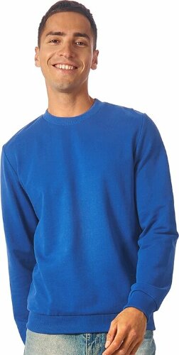 Свитшот US Basic Monaco унисекс, класический синий, размер 2XL (56)