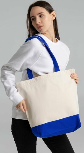 Холщовая сумка Avoska Shopaholic, фиолетовая