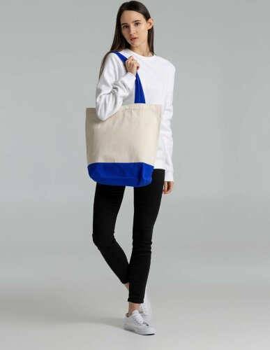 Холщовая сумка Avoska Shopaholic, фиолетовая
