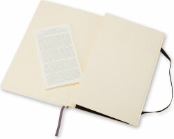 Записная книжка Moleskine Classic Soft (нелинованный), Pocket (9х14 см), черный