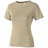 Женская футболка Elevate Nanaimo с коротким рукавом, хаки, размер 2XL (52-54)