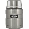 Термос из нержавеющей стали с ложкой THERMOS SK3000-SBK 0.47 л, стальной