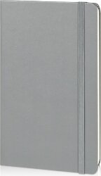 Записная книжка Moleskine Classic (в линейку) в твердой обложке, Medium (11,5x18 см), серый